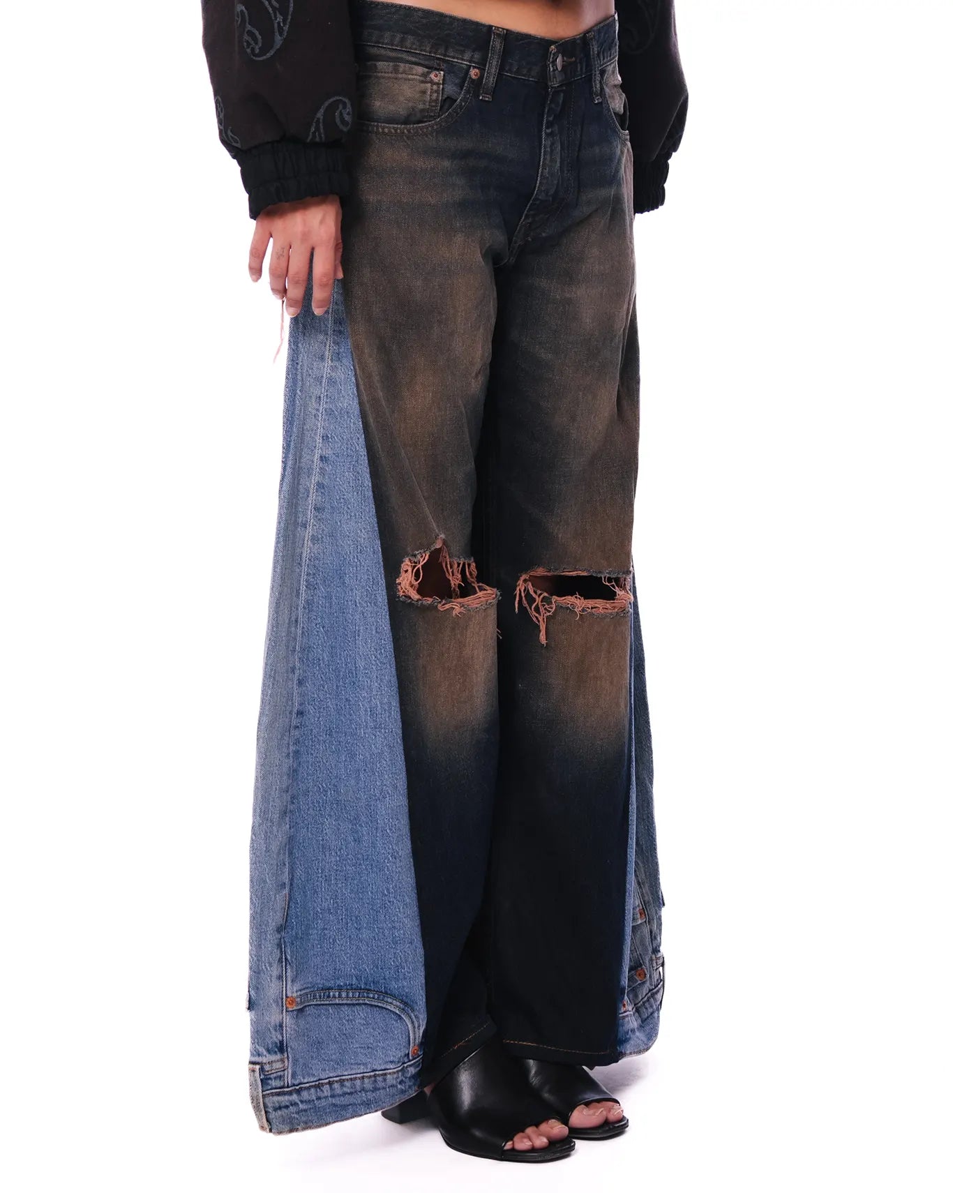 collected xx Blue Denim 69 Pants cult store women distressed jeans sustainable
