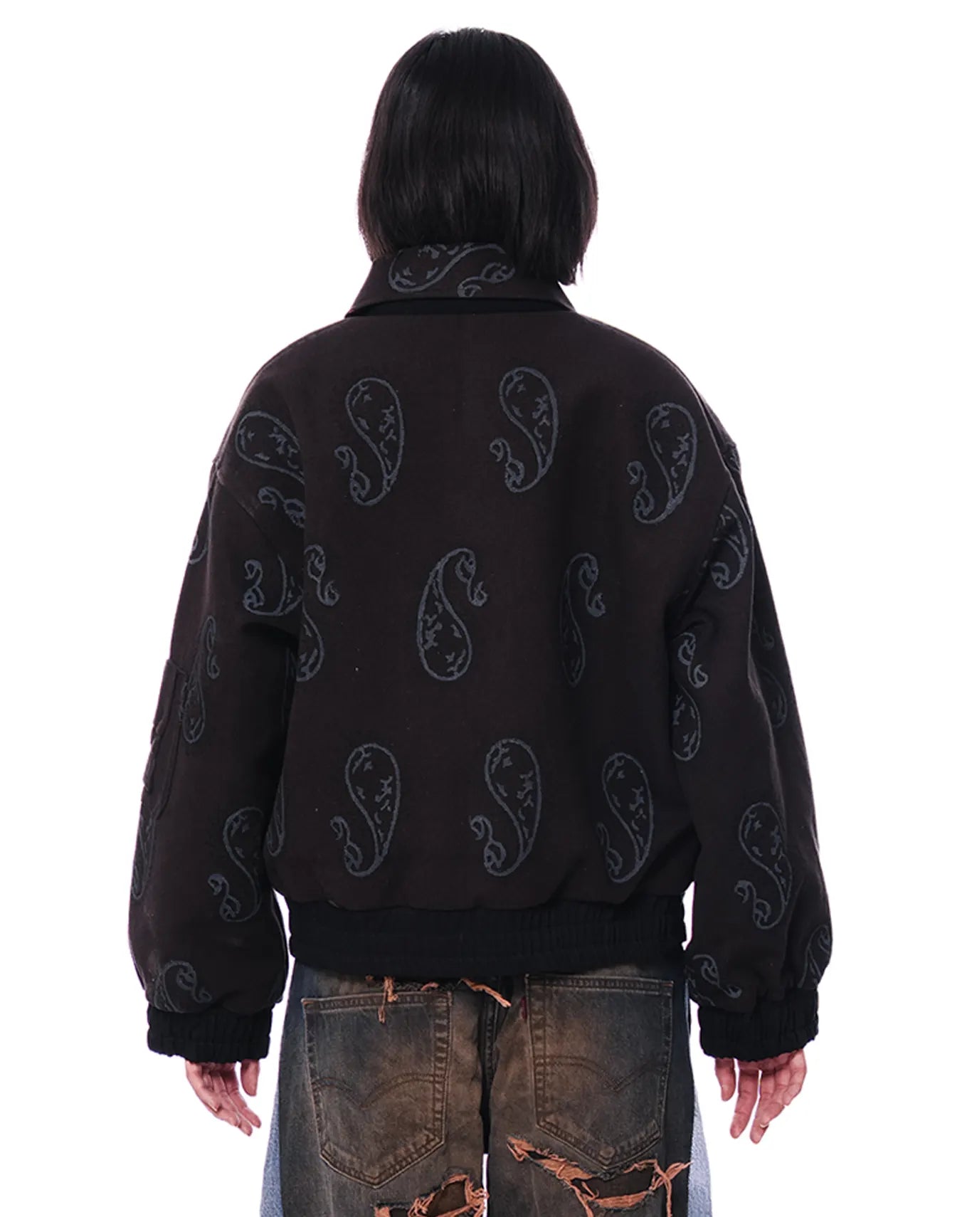 Collected XX Charcoal Grey Charcoal Ambi Bomber - CULT - haider