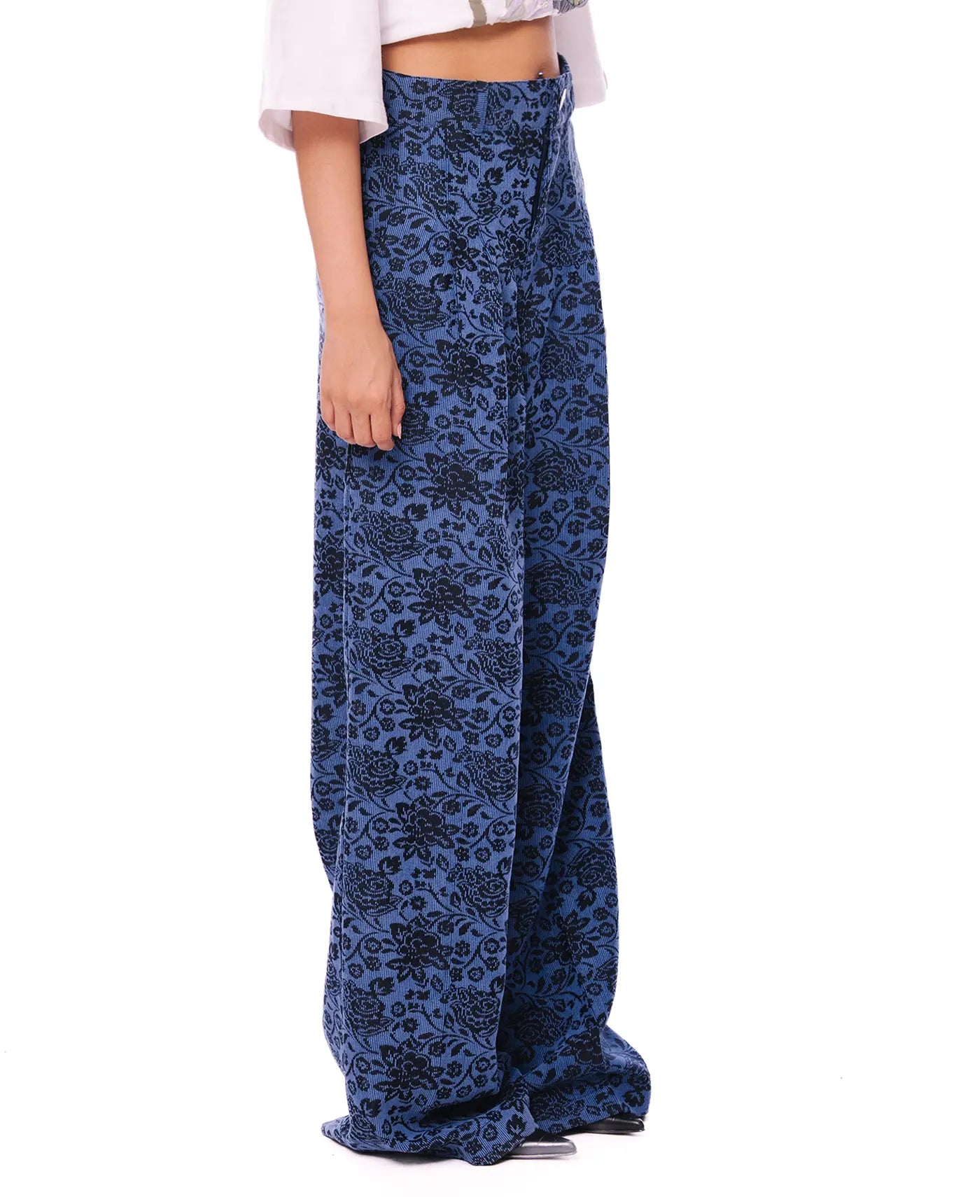 Collected XX Blue Navy Charli CXX Corduroy Pants - CULT - haider