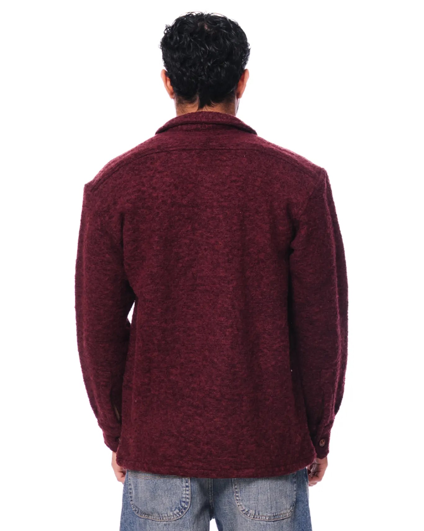 Collected XX Maroon Maroon Ambi Cardigan - CULT - haider