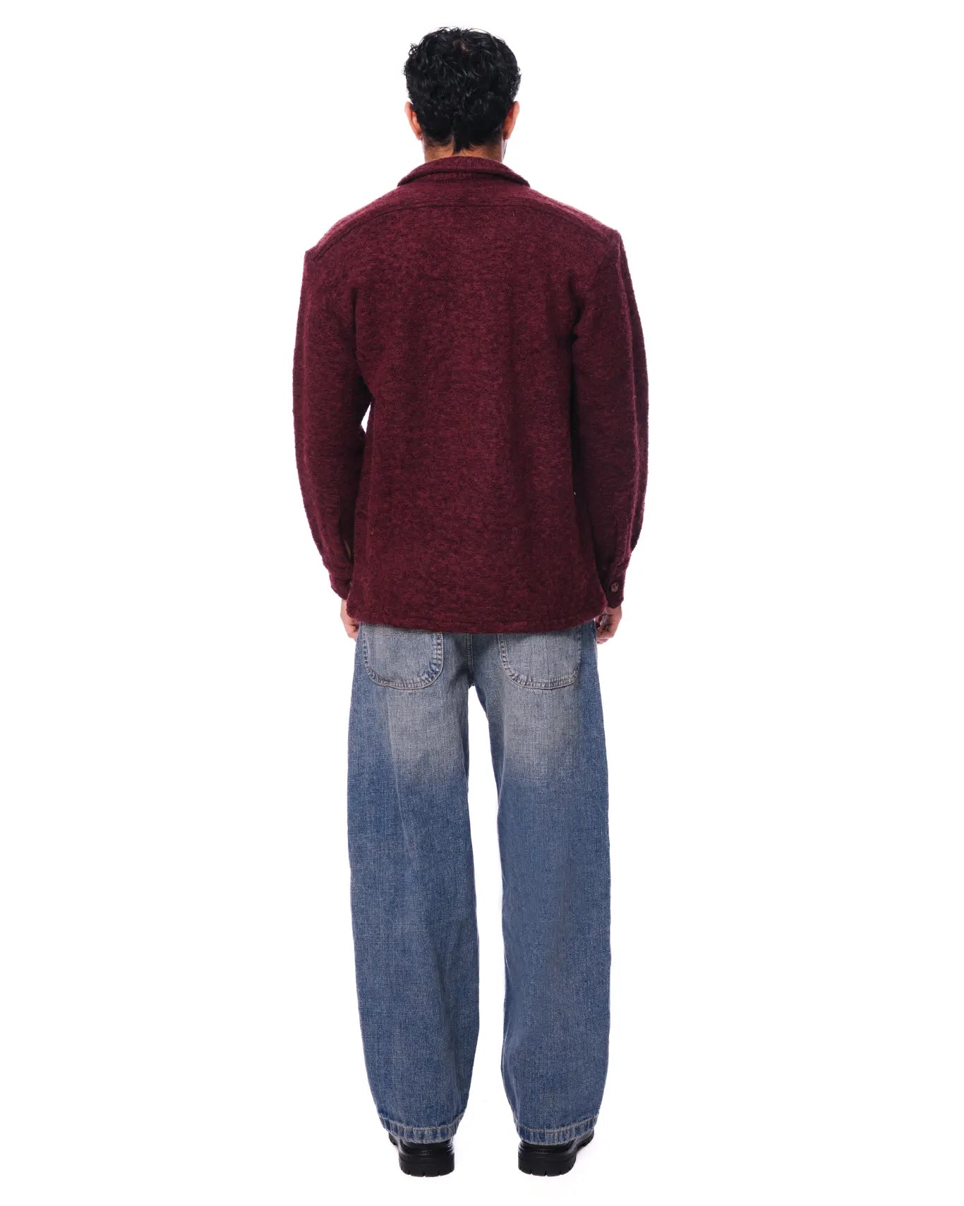 Collected XX Maroon Maroon Ambi Cardigan - CULT - haider