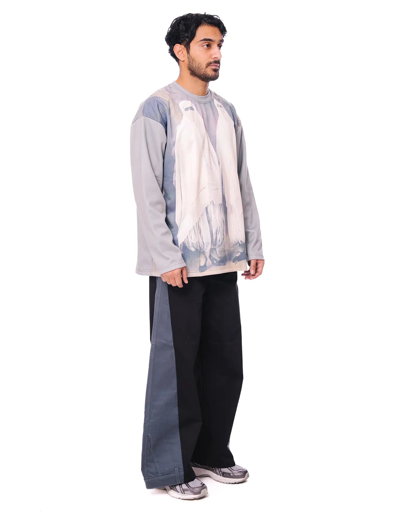 Collected XX Black and Blue Black Chinos 69 Pants - CULT - haider