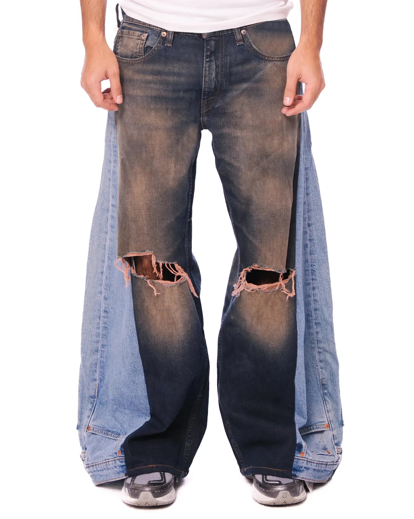 collected xx blue denim 69 pants cult store pakistan