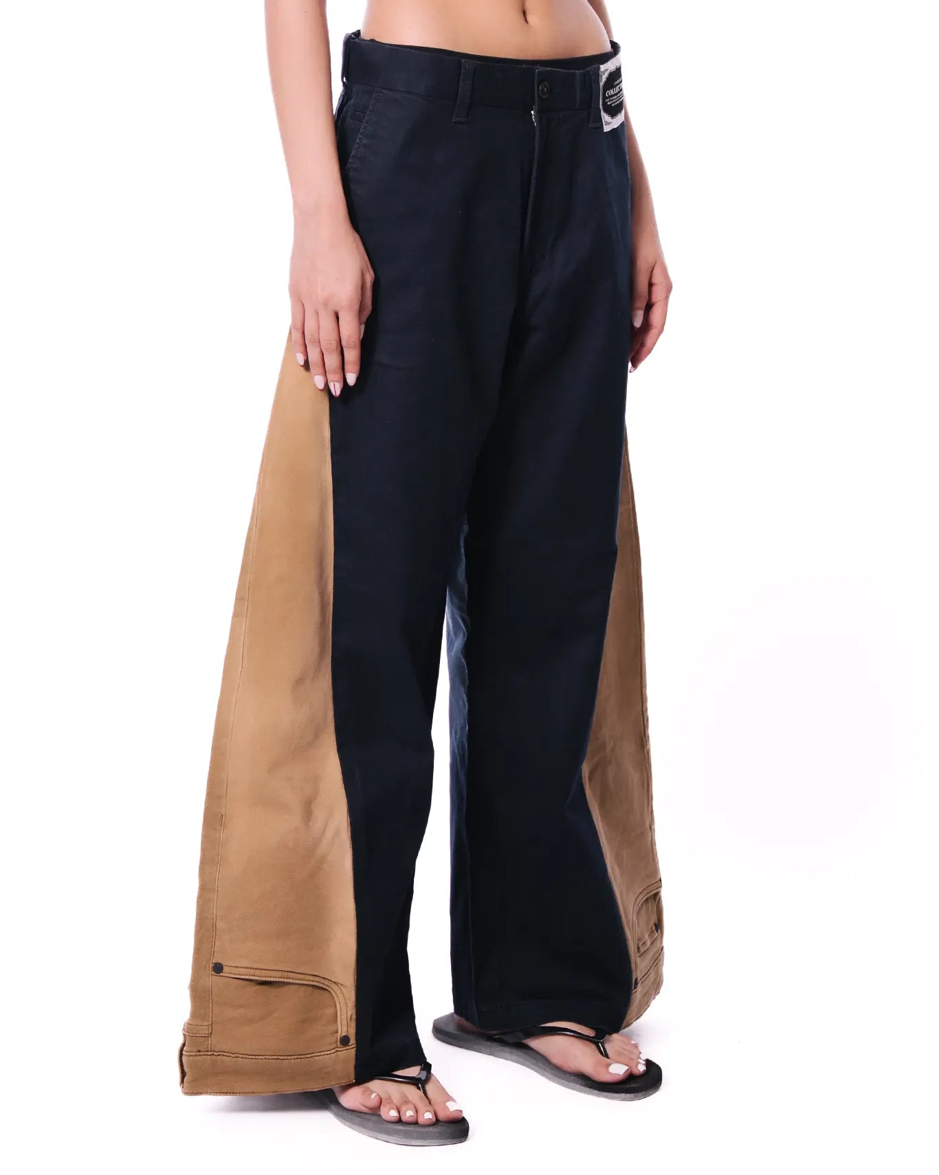 Collected XX Blue and Beige Chinos 69 Pants 2.0 - CULT - haider