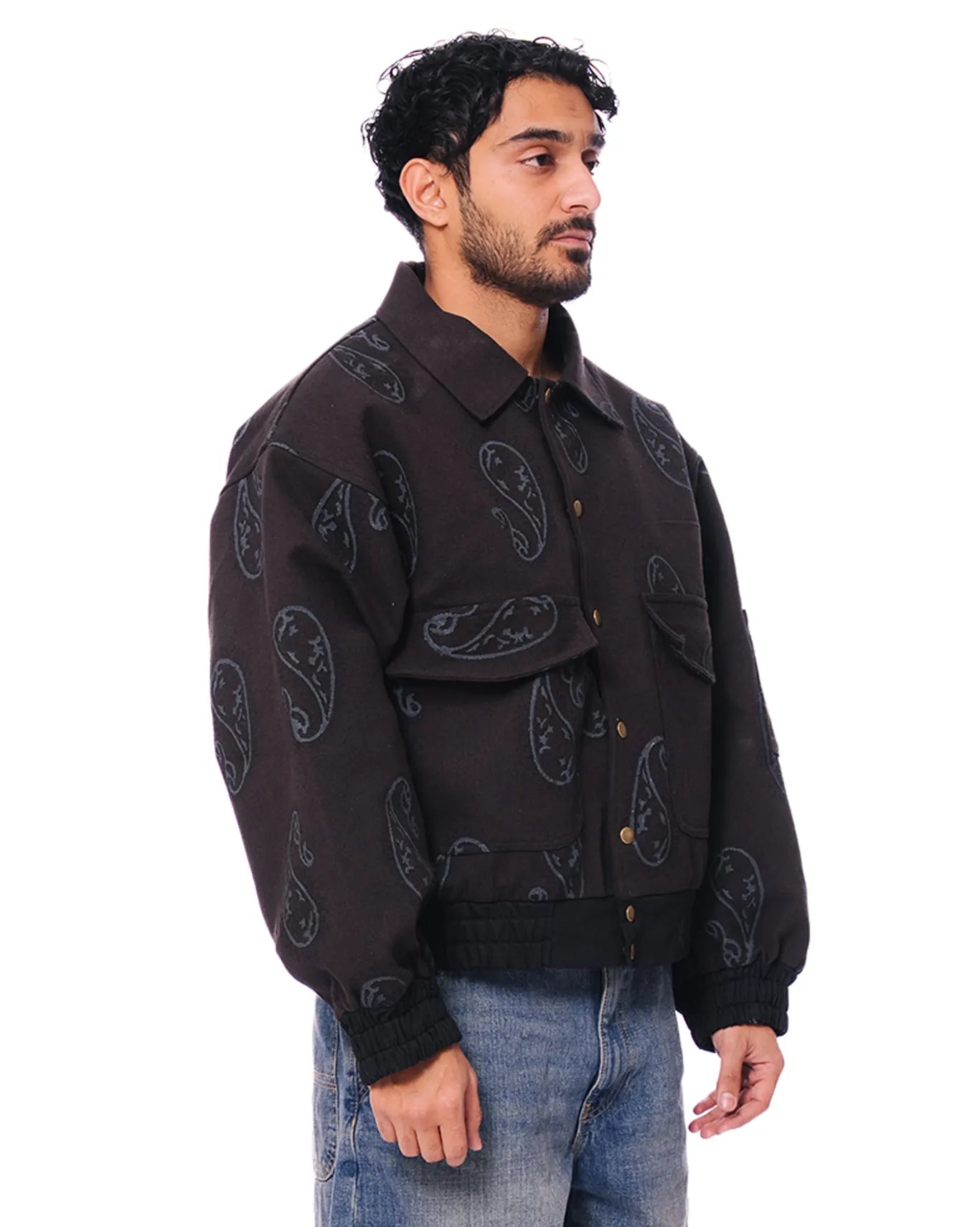 Collected XX Charcoal Grey Charcoal Ambi Bomber - CULT - haider