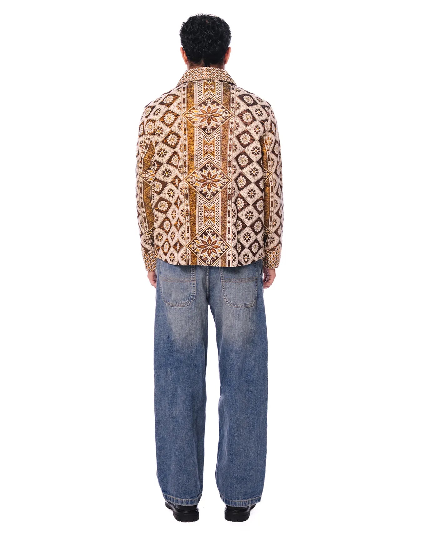 Collected XX Multi Color Dune Cropped Jacket - CULT - haider