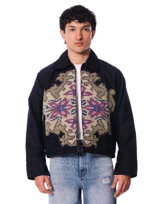 collected xx jaamun cropped jacket cult store pakistan