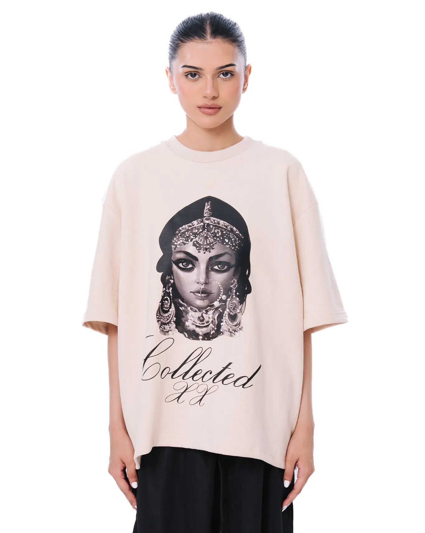collected xx yasmine t-shirt black
