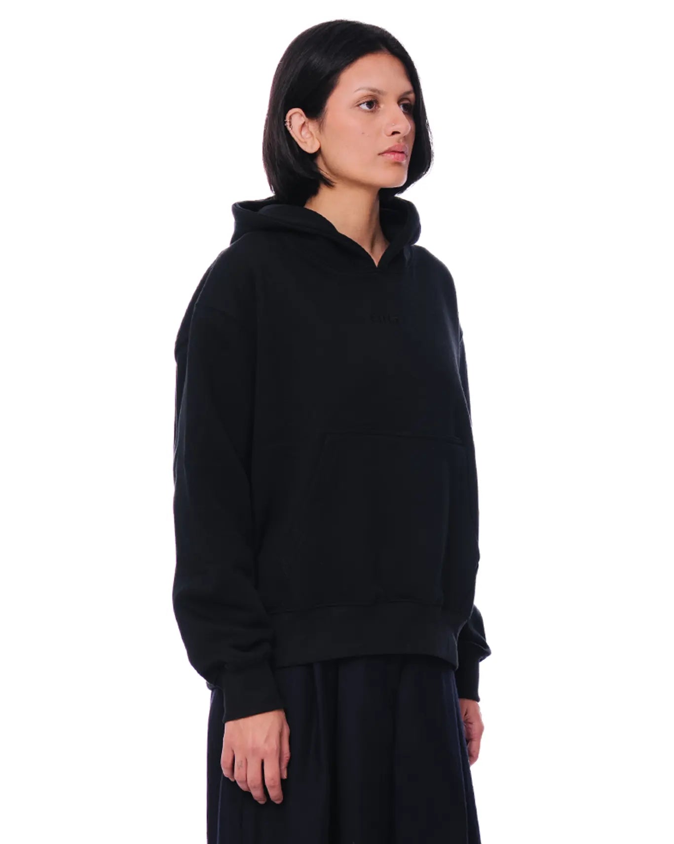 cult Black Cult Essential Hoodie women men merch pakistan karachi outerwear