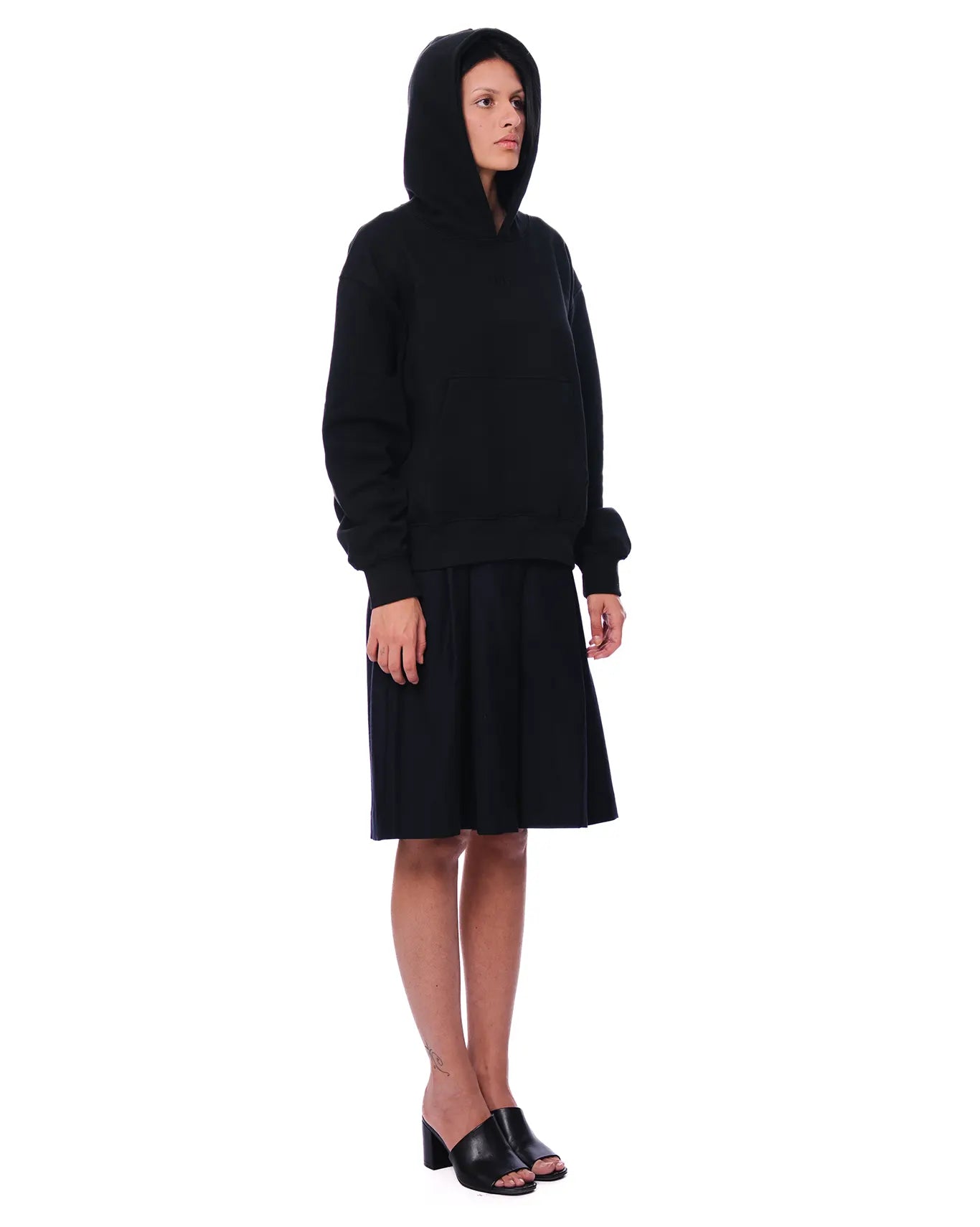 Cult Studio Black Black Cult Essential Hoodie - CULT - haider