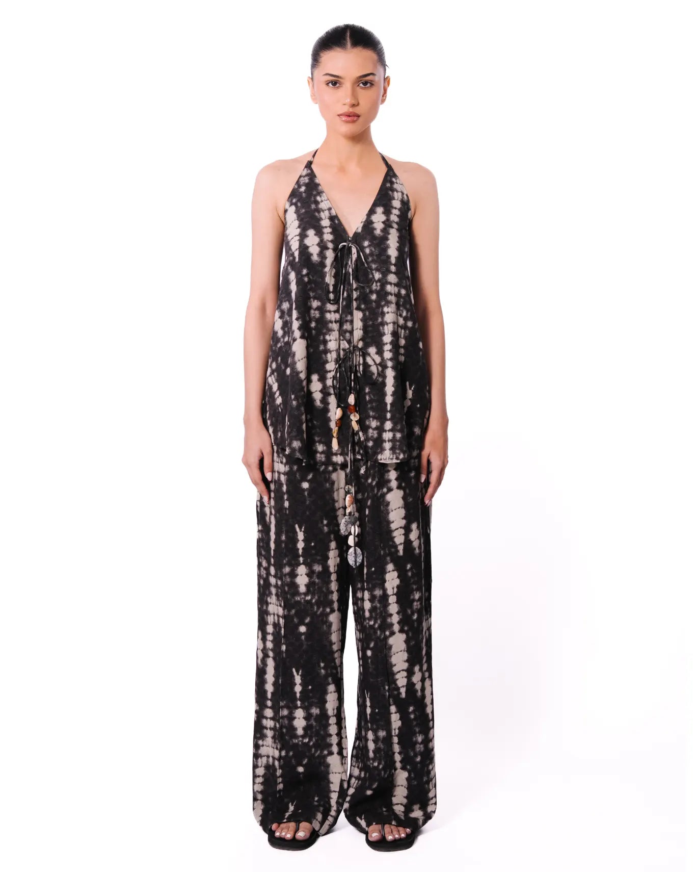 Curated Official Grey/Black Tie Dye Boho Set - CULT - haider