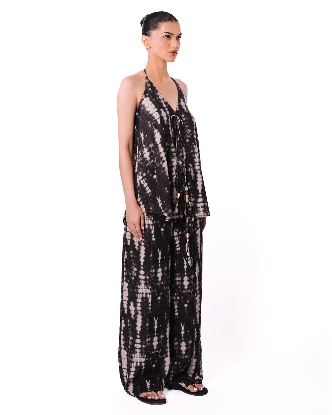 Curated Official Grey/Black Tie Dye Boho Set - CULT - haider