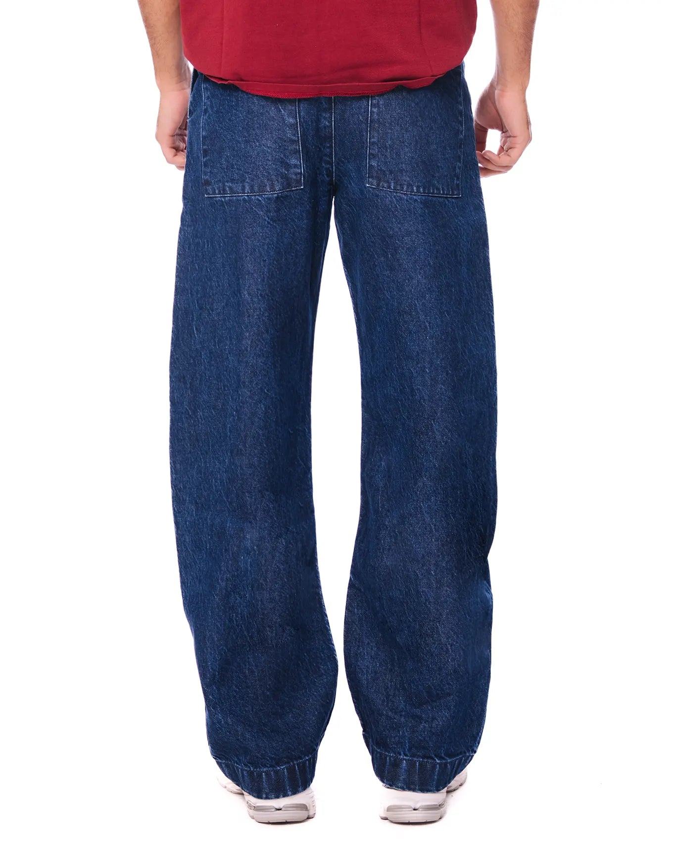 Cyanide Blue Navy Welt Curved Denim Pants - CULT - haider