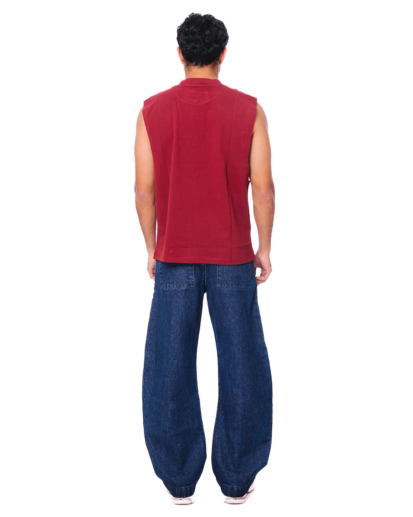 cyanide navy welt curved denim pants cult store pakistan 