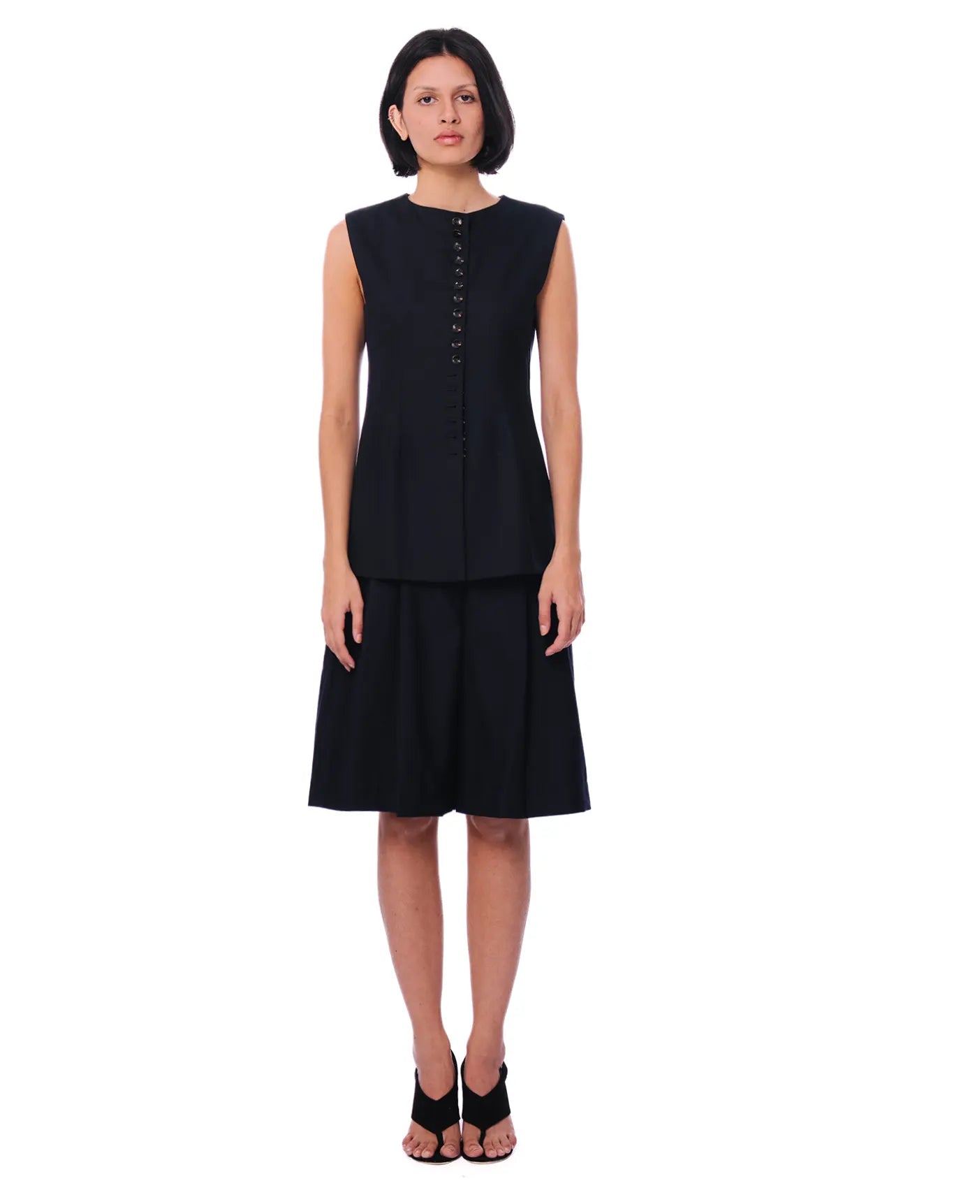 Cyanide Black Black Sen Vest - CULT - haider