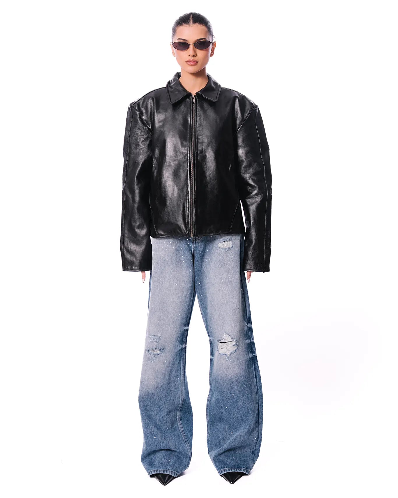 Cyanide Black Black Mechanical Jacket - CULT - haider