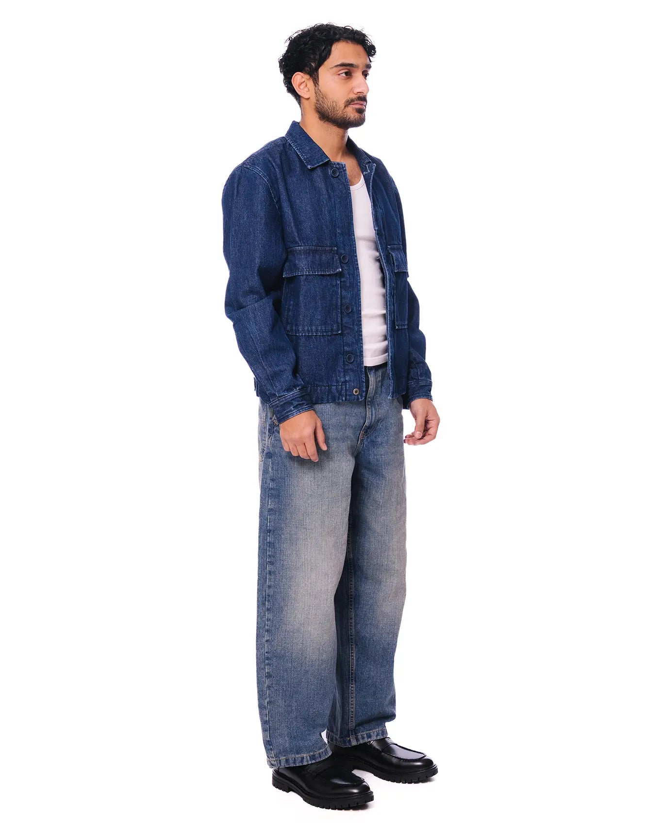 cyanide boxy denim jacket cult store pakistan menswear denim outerwear