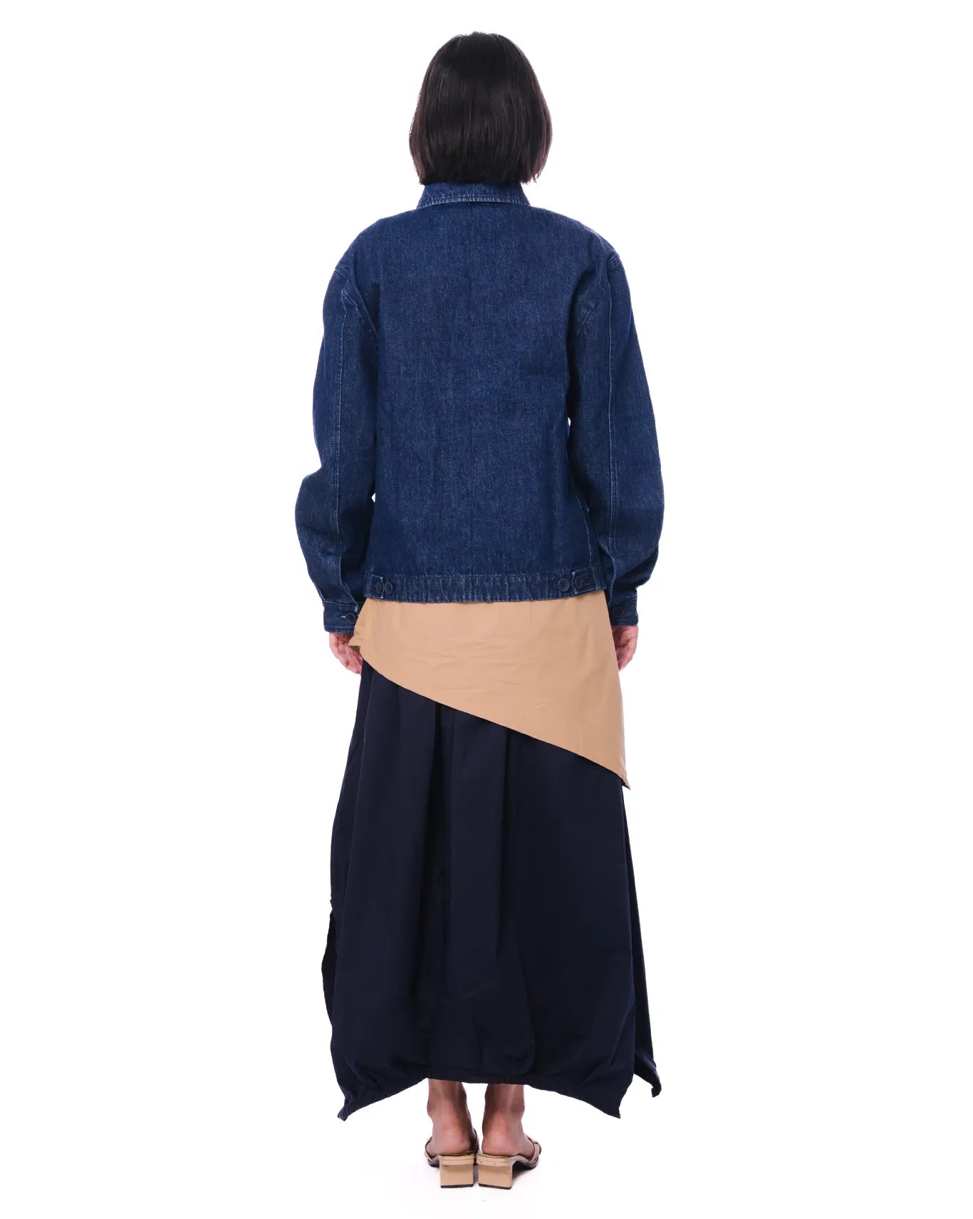 cyanide navy boxy denim jacket cult store pakistan