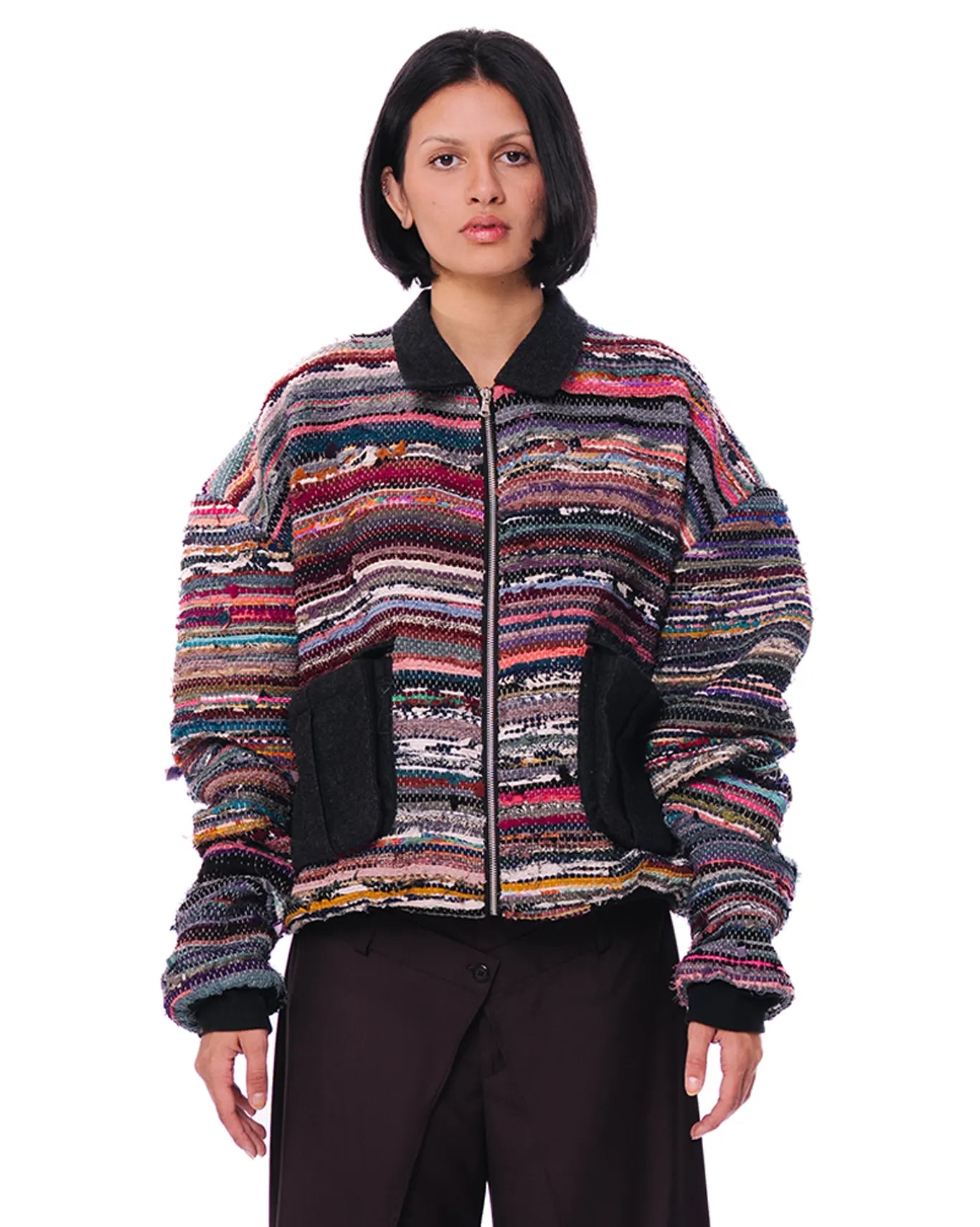 Demo Multi Color Woven Jacket - CULT - haider