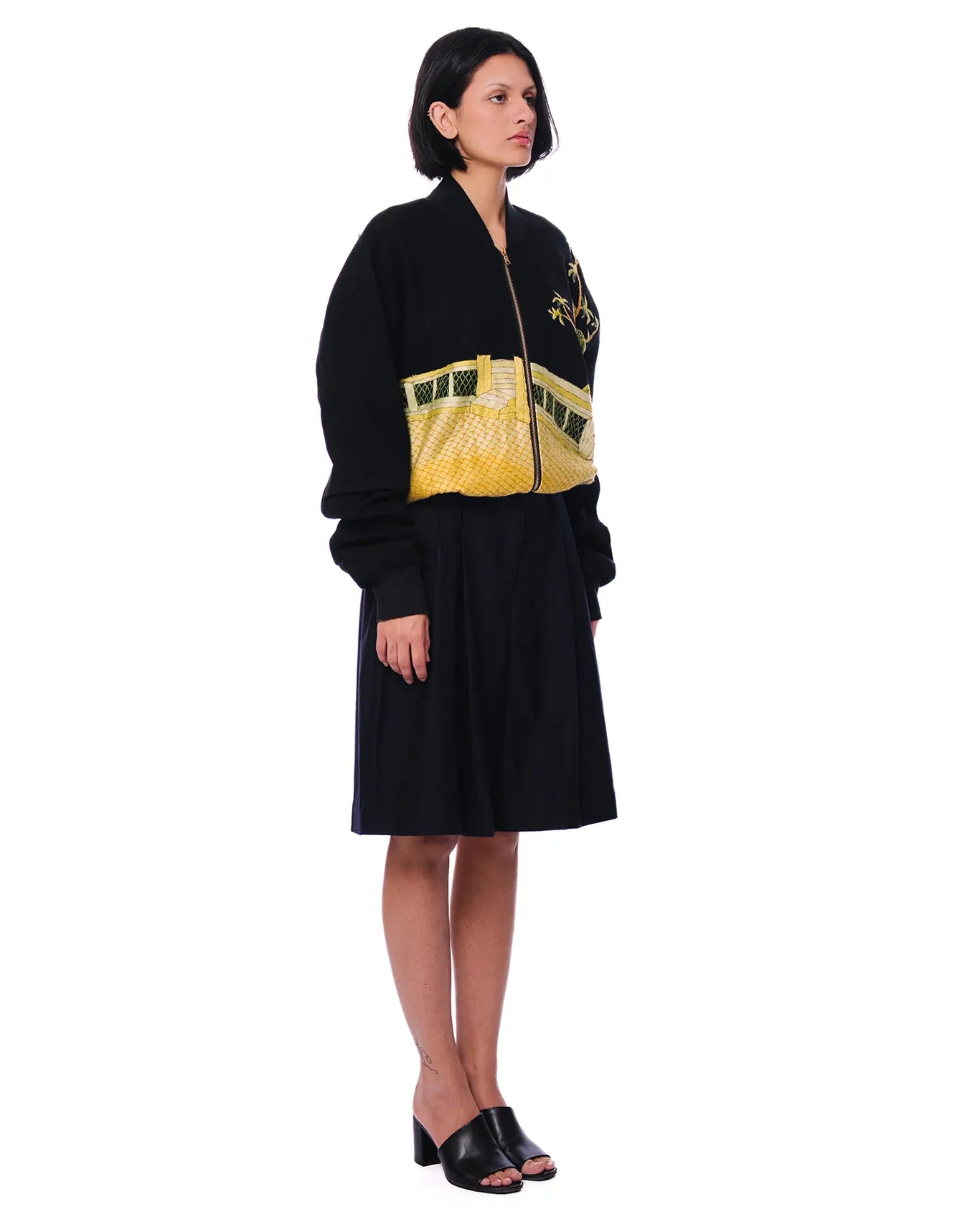 demo black Golden Hour Jacket cult pakistan winter women