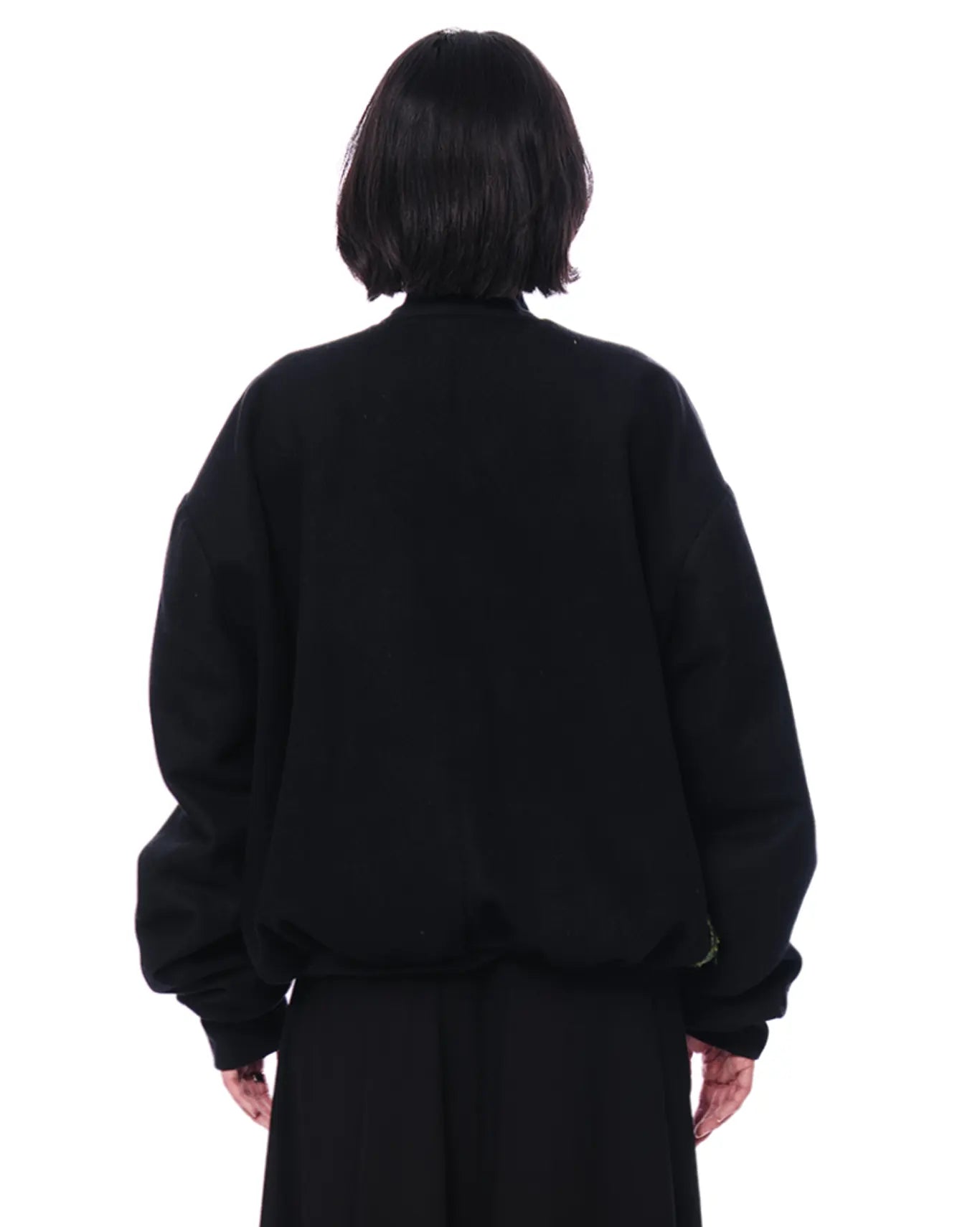 demo black after party bomber applique embroidered womenswear outerwear jacket cult store pakistan