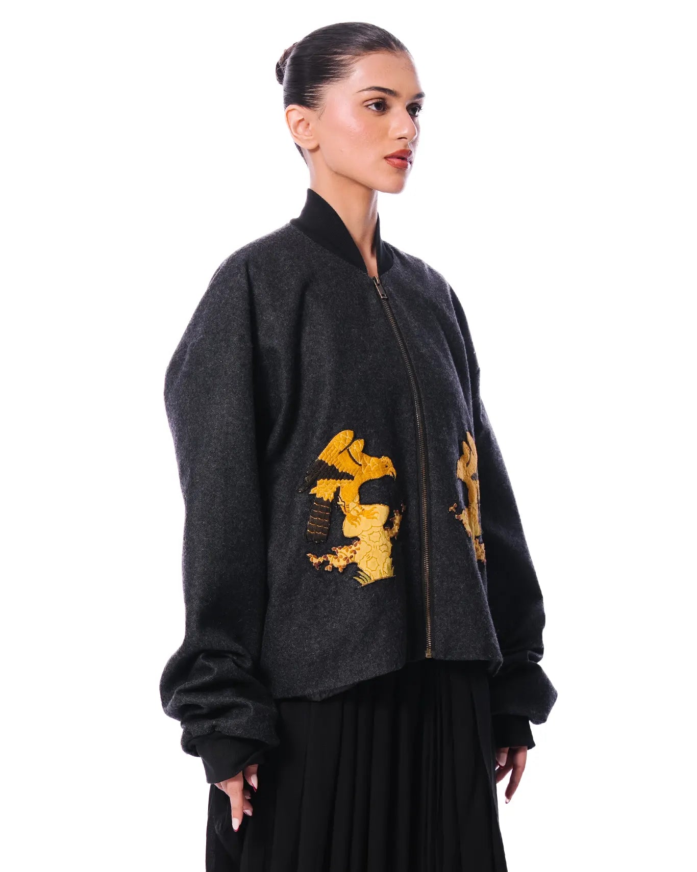 Demo Black Hawk Bomber Jacket - CULT - haider