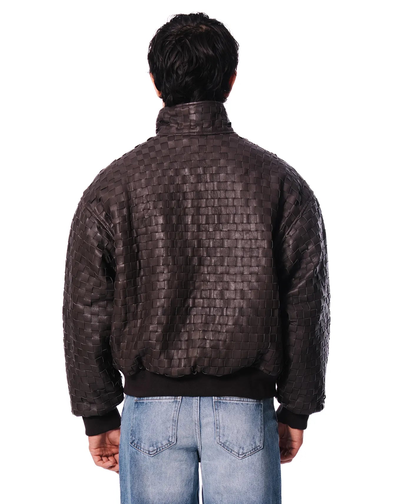 dreams of arthur brown braided leather jacket cult store pakistan 2