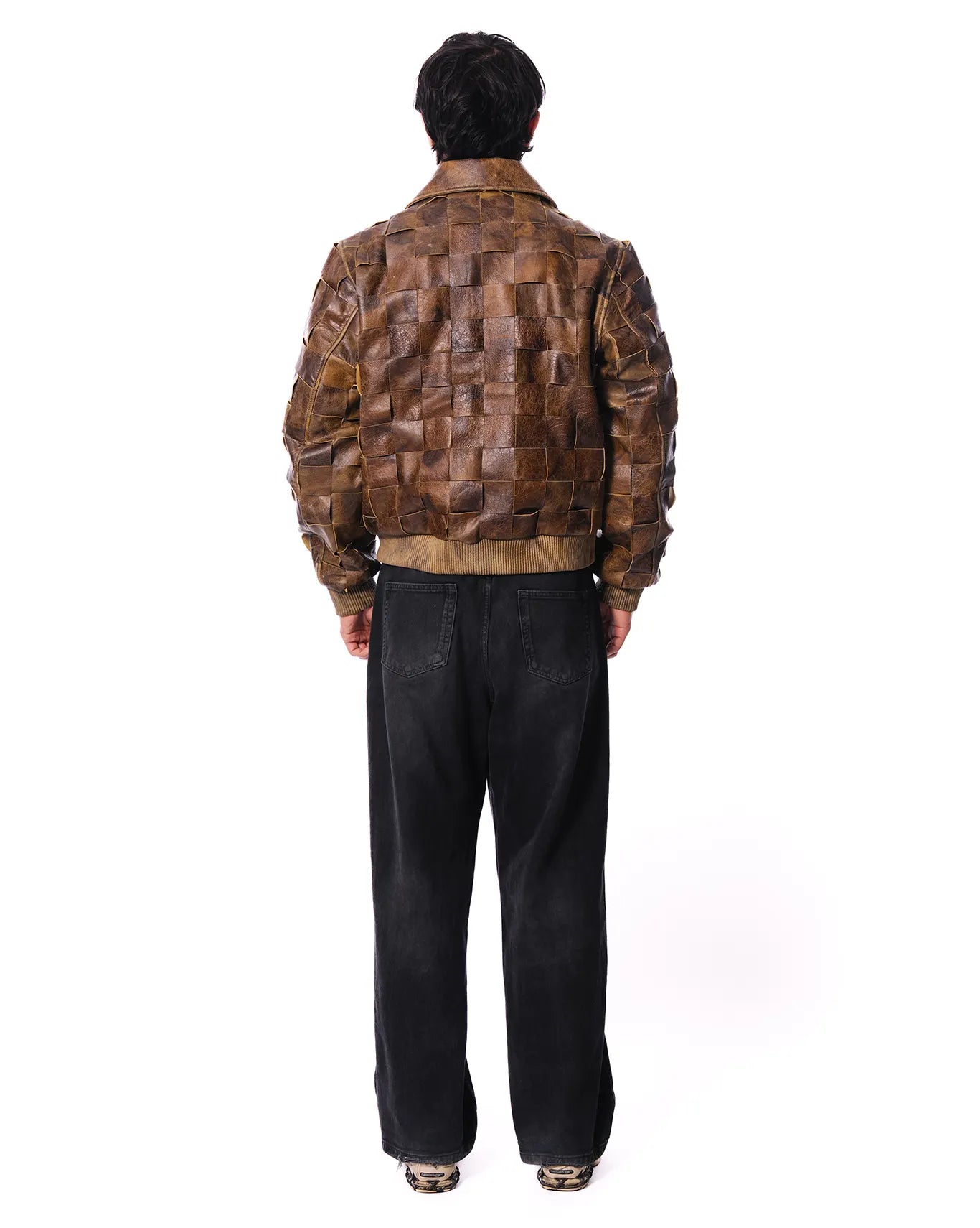 Dreams of Arthur Brown Brown Crunch Leather Jacket - CULT - haider