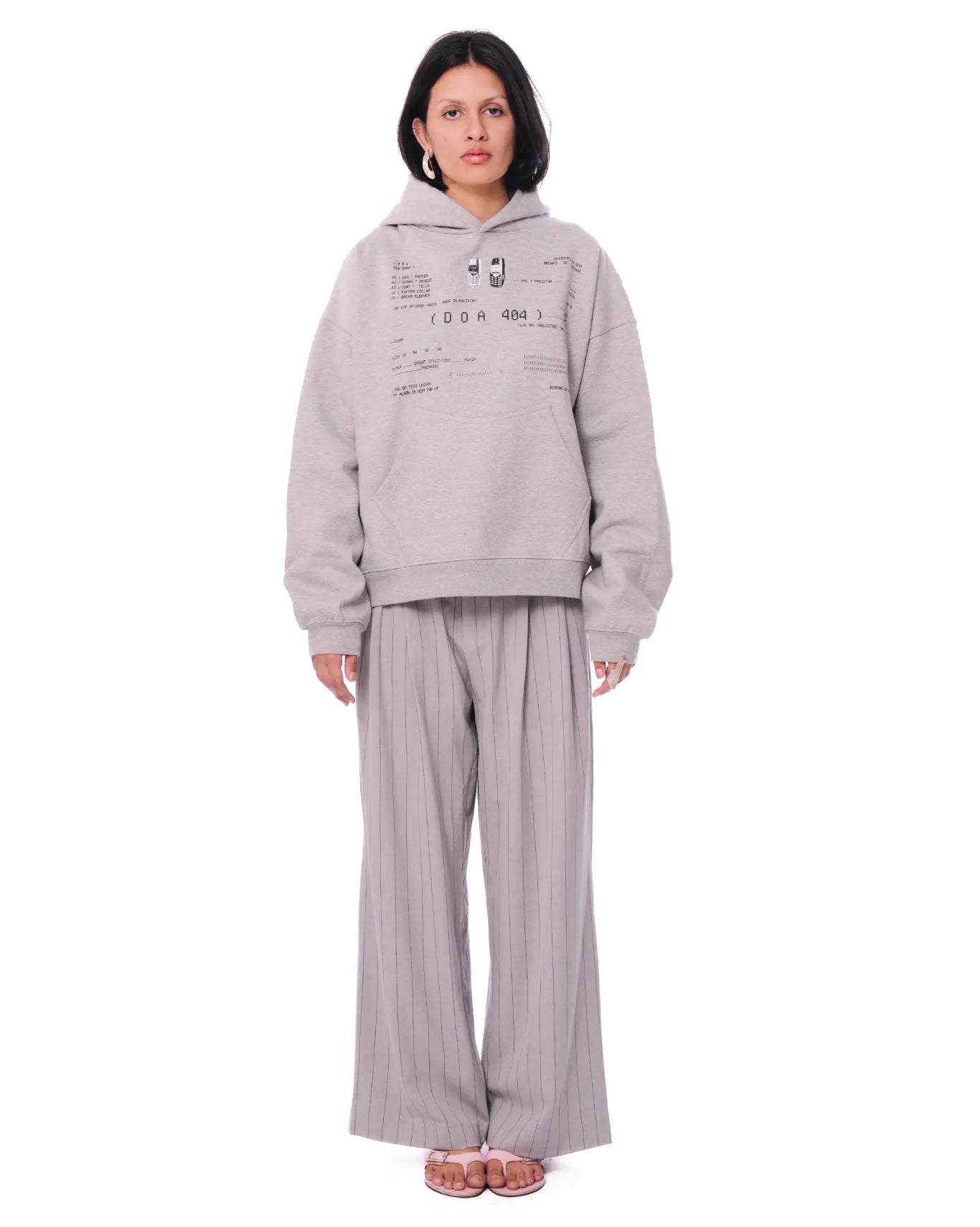 Dreams of Arthur Grey Grey Nokia 3310 Hoodie - CULT - haider