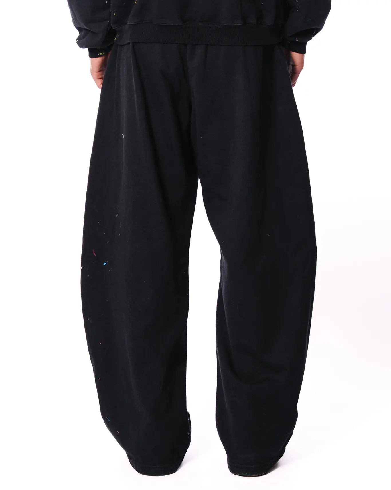 Dreams of Arthur Black Hand Painted Fit Pants - CULT - haider