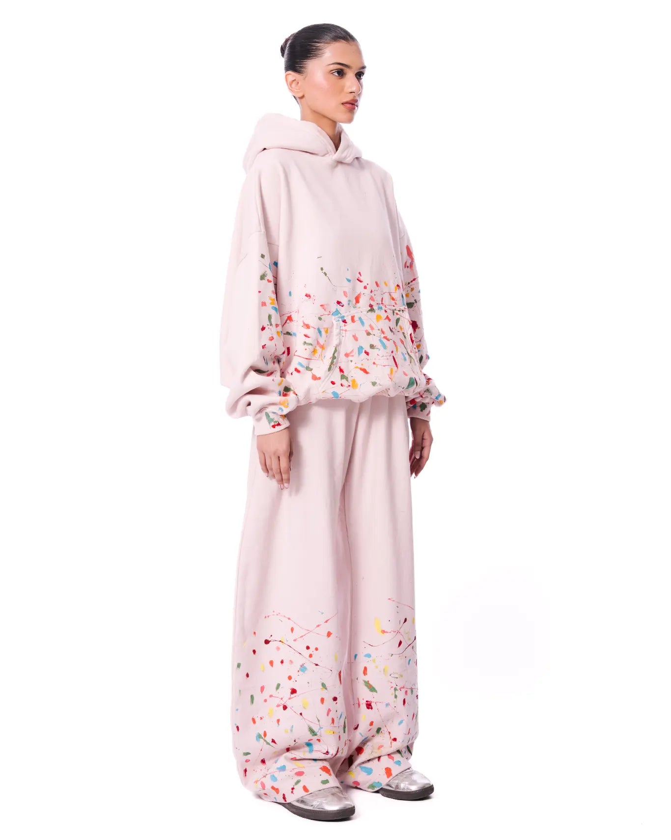 Dreams of Arthur Pink Hand Painted Hoodie - CULT - haider
