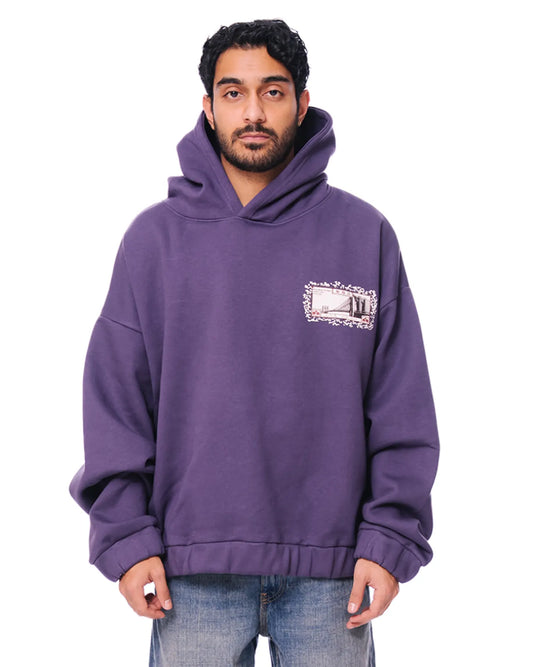 dreams of arthur purple brooklyn postcard hoodie cult store pakistan