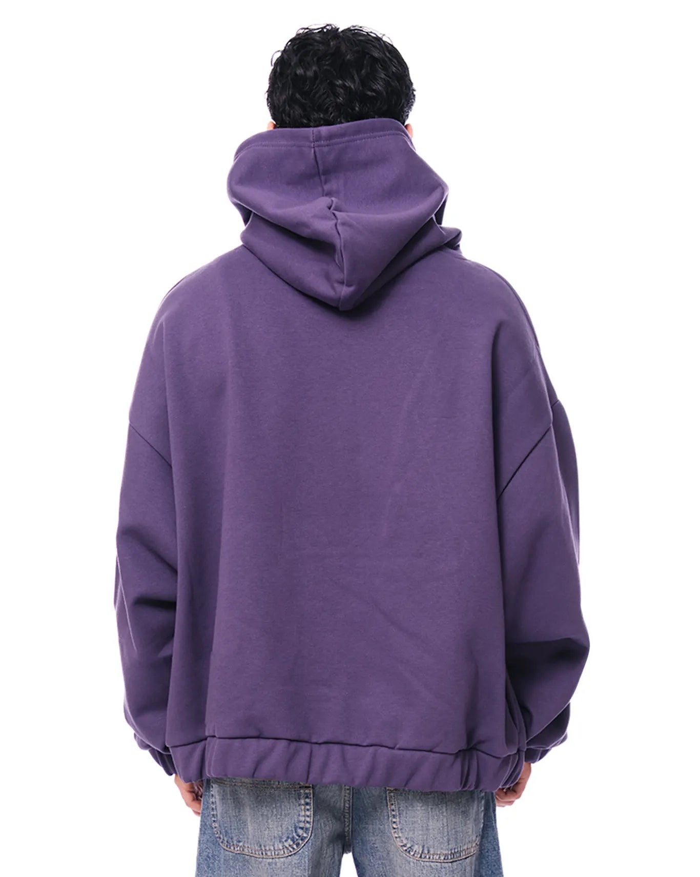 Dreams of Arthur Purple Purple Brooklyn Postcard Hoodie - CULT - haider
