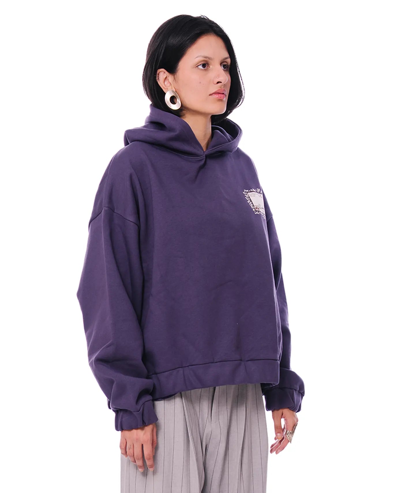 dreams of arthur purple brooklyn postcard hoodie womenswear cult store pakistan