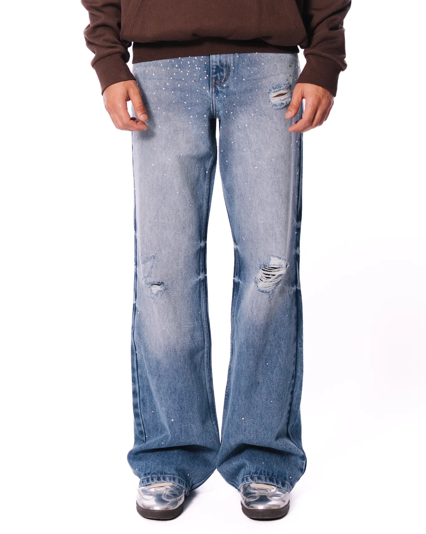 dreams of arthur rhinestone sparkly denim cult store pakistan