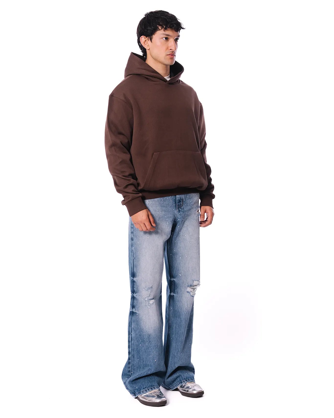 Dreams of Arthur Blue Rhinestone Sparkly Denims - CULT - haider