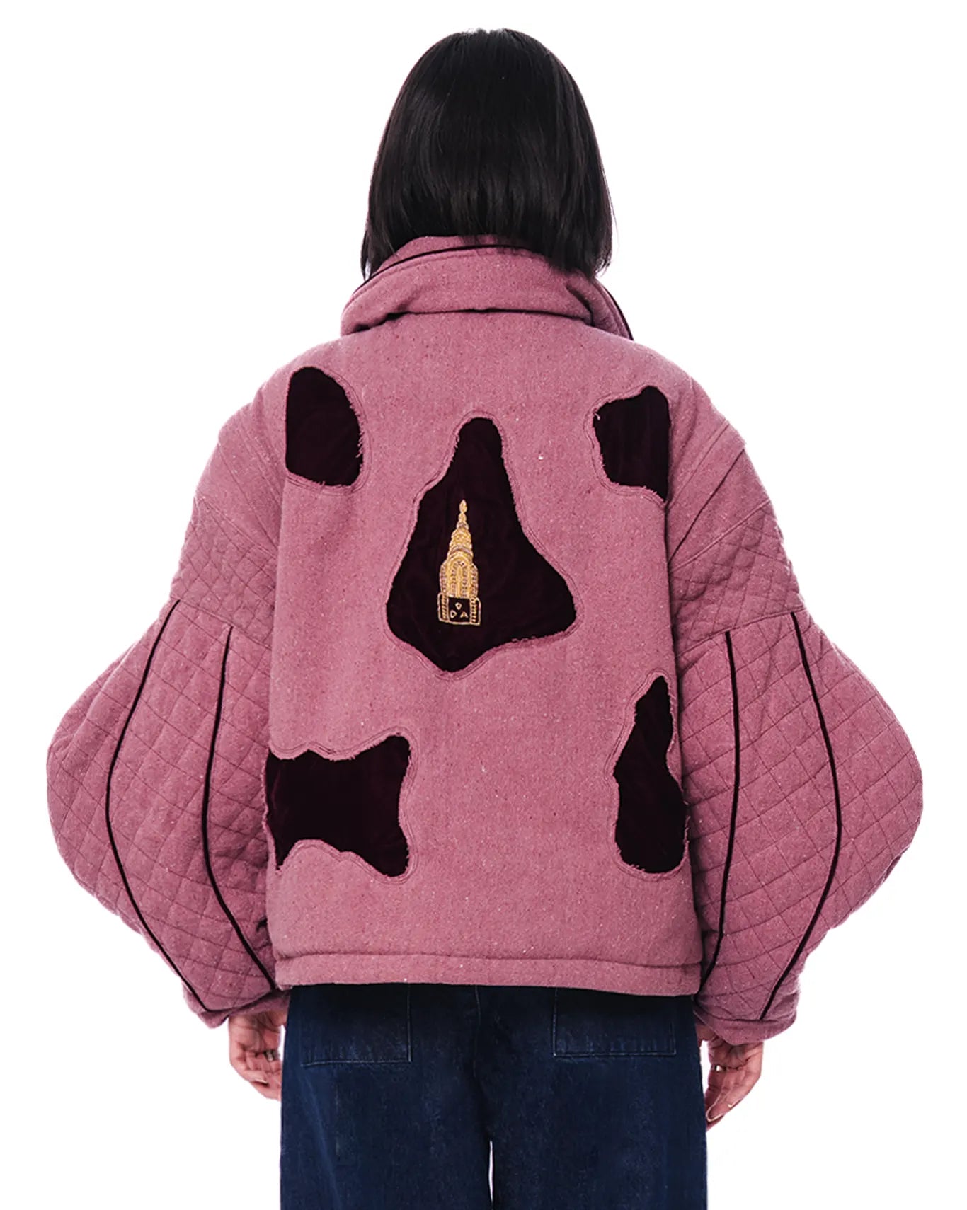 Dreams of Arthur Mauve Mauve Snack Bar Handwoven Vest - CULT - haider