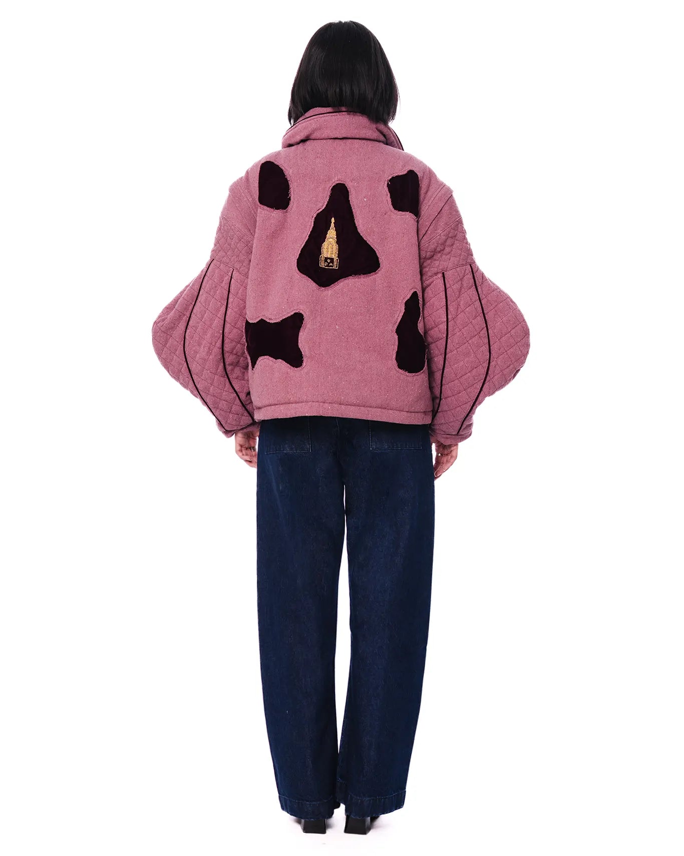 Dreams of Arthur Mauve Mauve Snack Bar Handwoven Vest - CULT - haider