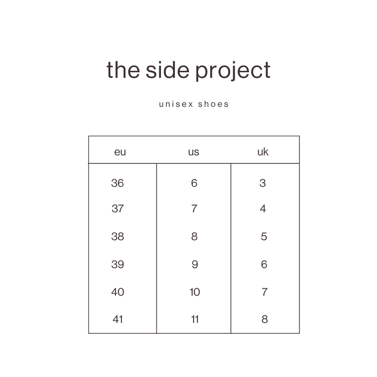 Size Guide for Project 1: High Cuff