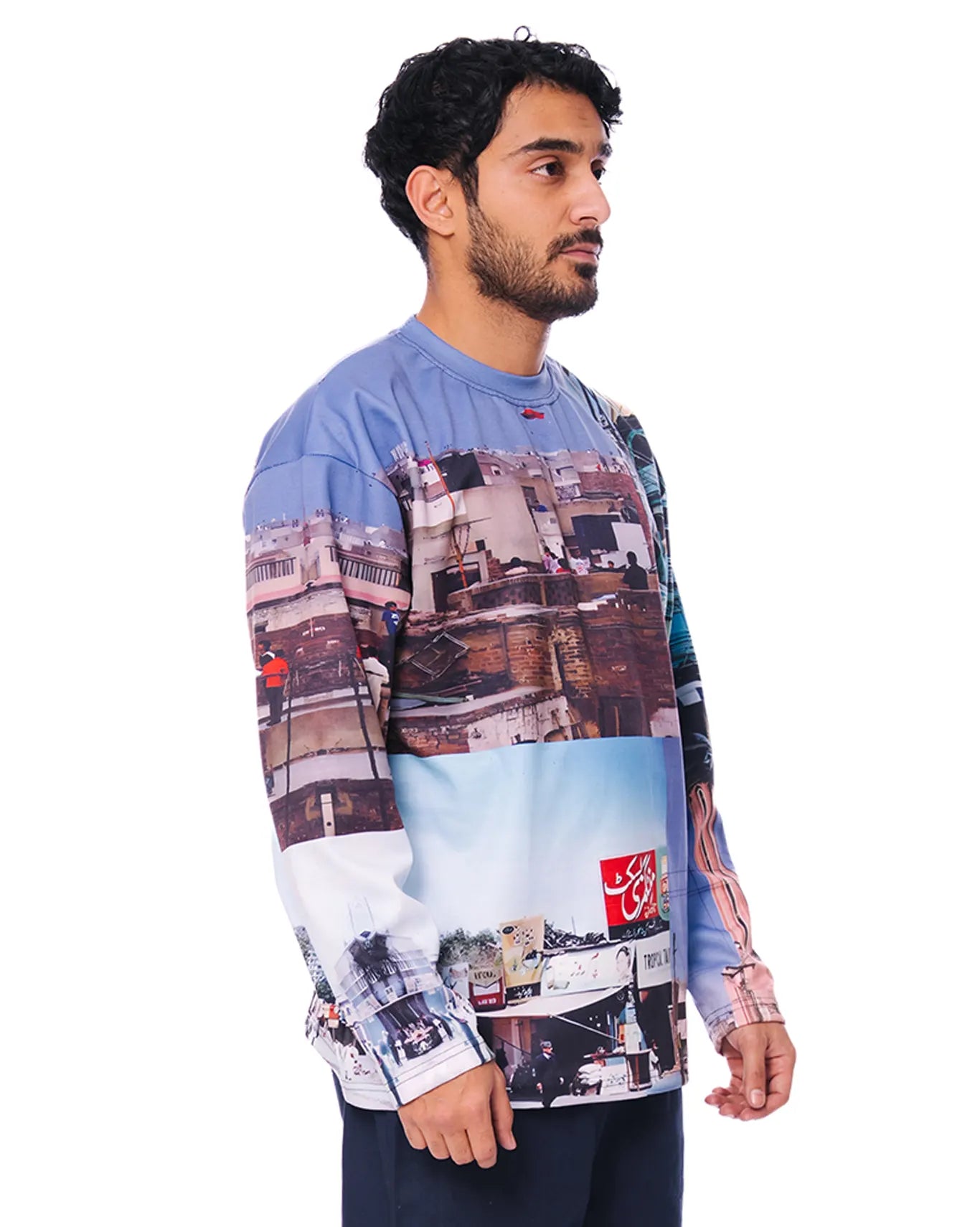 love closely blue history long sleeve t shirt cult store pakistan