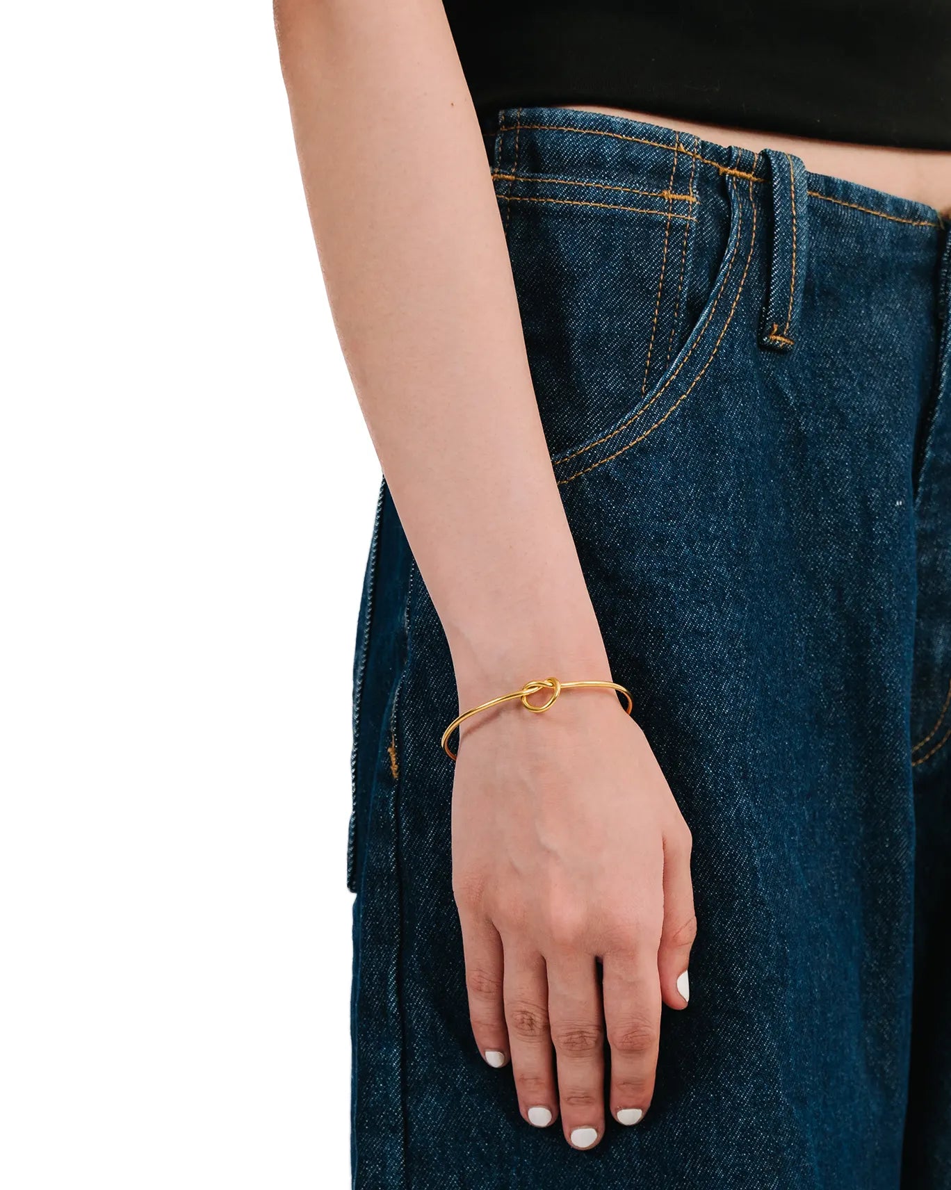 mish and co gold knot cuff cult store pk