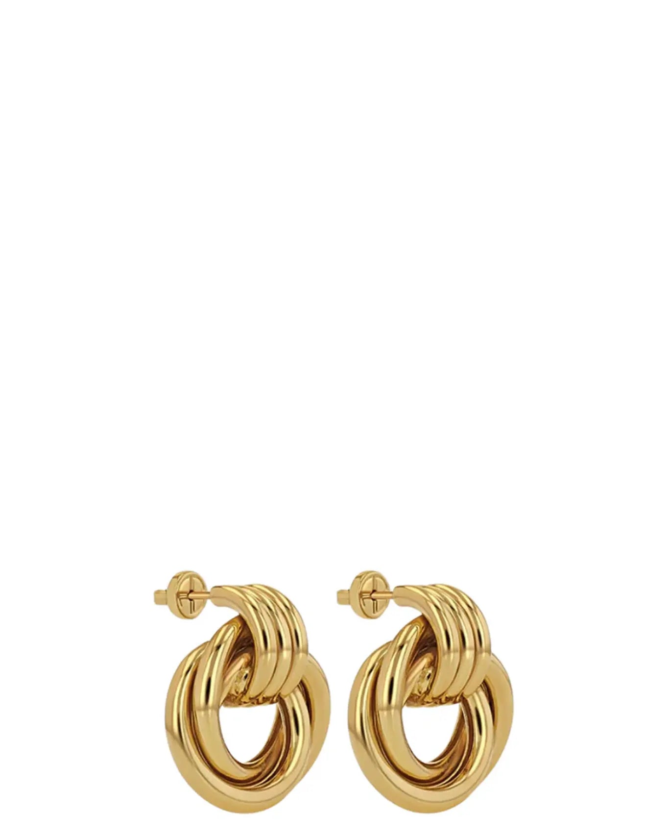 mish and co gold knot earrings cult store pk