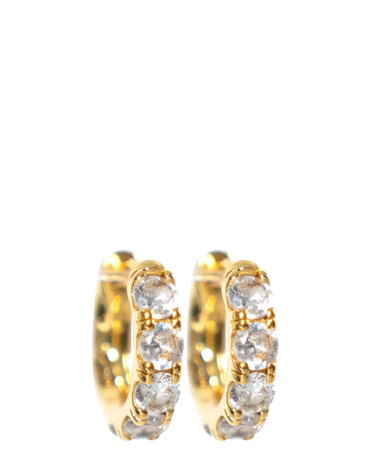 mish & co Gold Classic Studded Huggies cult store karachi pk
