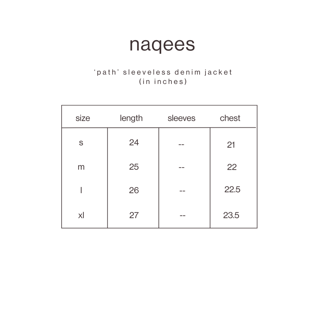 Size Guide for Path