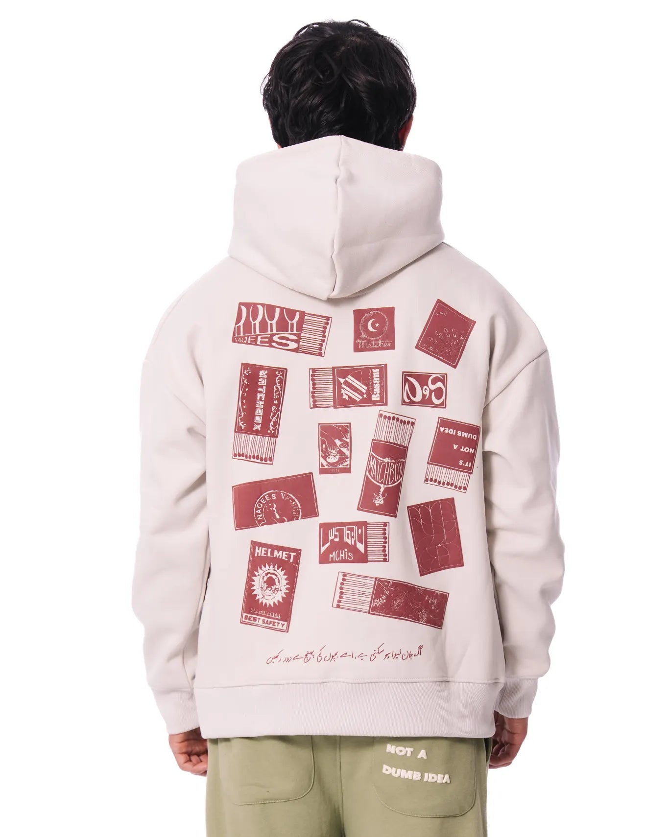 Naqees White Basant Hoodie - CULT - haider