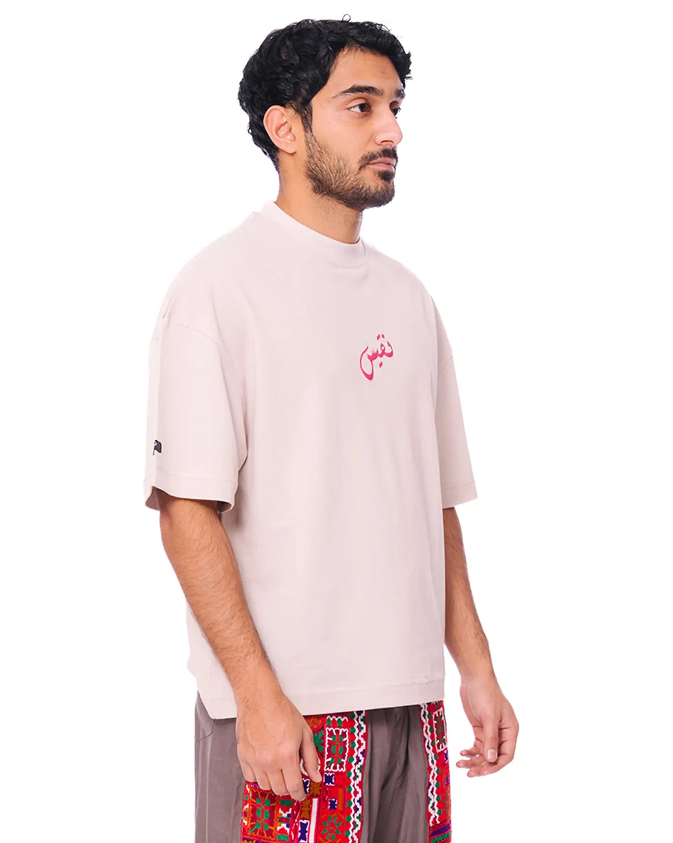 naqees beige in time t shirt cult store pakistan men summer 