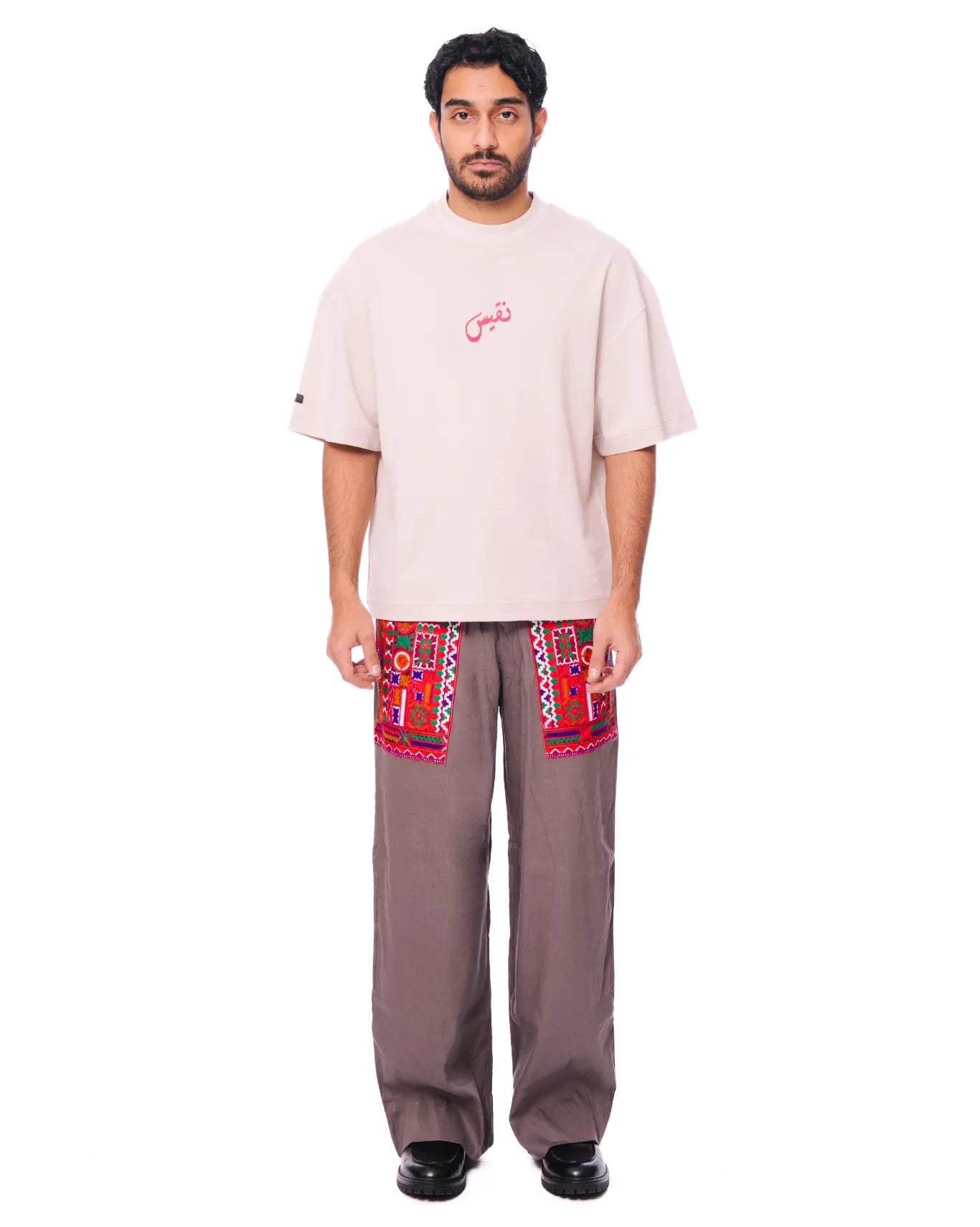 naqees beige in time t shirt cult store pakistan men summer