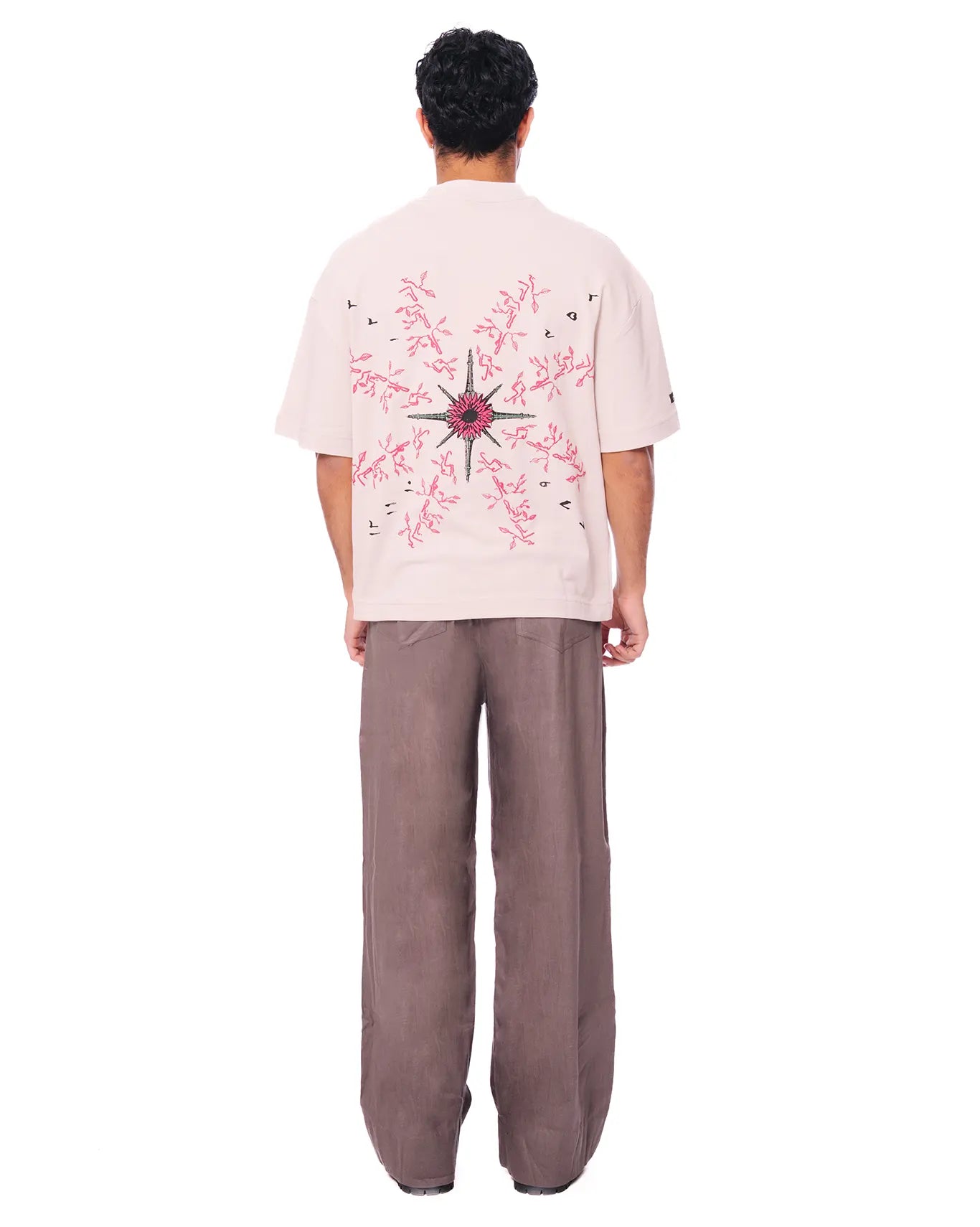 Naqees Beige Beige In Time T-Shirt - CULT - haider