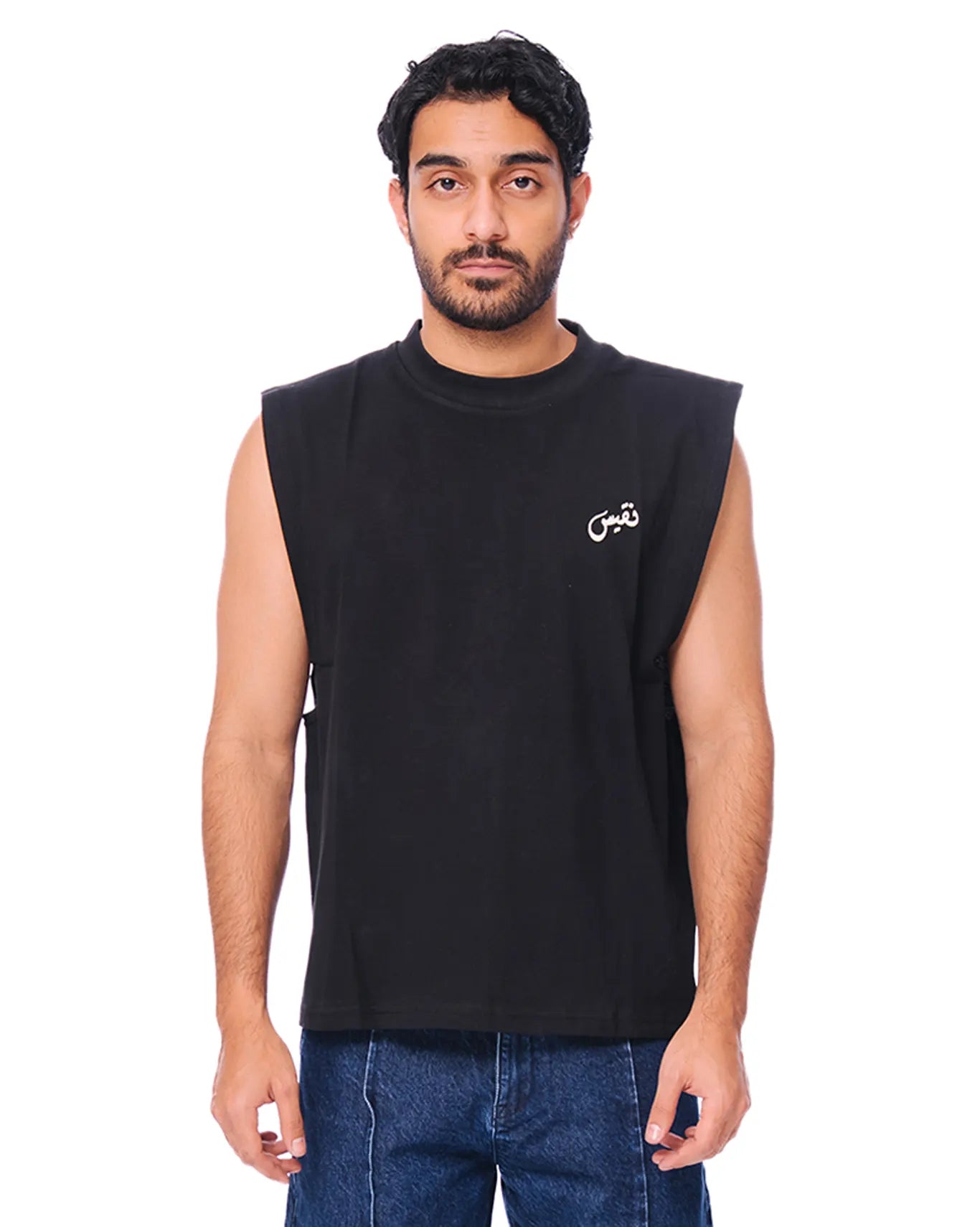 naqees black vest cult store pakistan