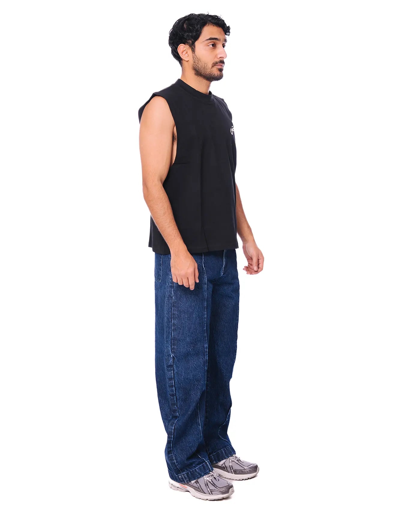 Naqees Black Black Vest - CULT - haider